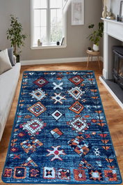 Conceptum Alfombra de Pasillo Ressal Multicolor 80 x 150 cm